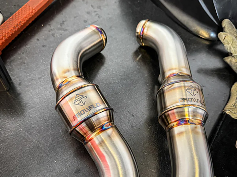 2-into-1 Turnpike Full Length Exhaust With ProFlo Headers - Stainless Steel. Fits Touring 2017up. SP Concepts EXHAUST - Image 2