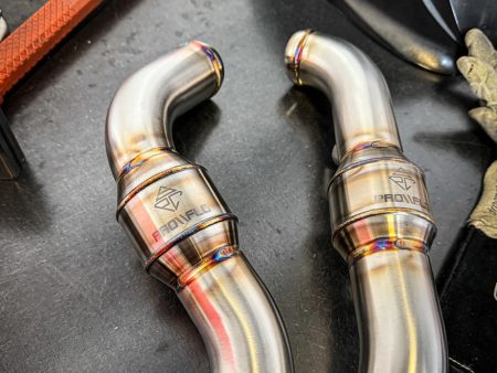 2-into-1 Elsinore Mid Length Exhaust With ProFlo Headers - Stainless Steel. Fits Touring 2017up SP Concepts EXHAUST