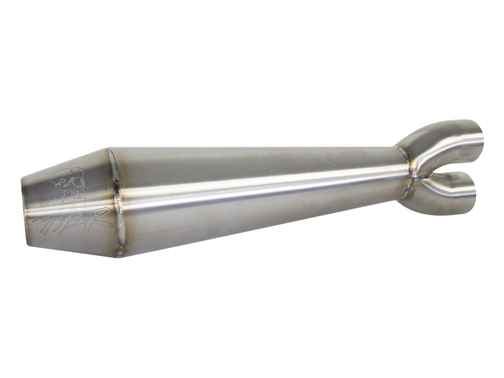 Megaphone Gen II 2-into-1 Exhaust - Stainless Steel. Fits Softail Breakout & Fat Boy 2018-2024 TWO BROTHERS RACING EXHAUST - Image 2