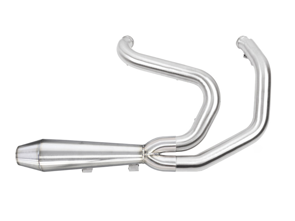 Megaphone Gen II 2-into-1 Exhaust - Stainless Steel. Fits Sportster 1986-2003. TWO BROTHERS RACING EXHAUST