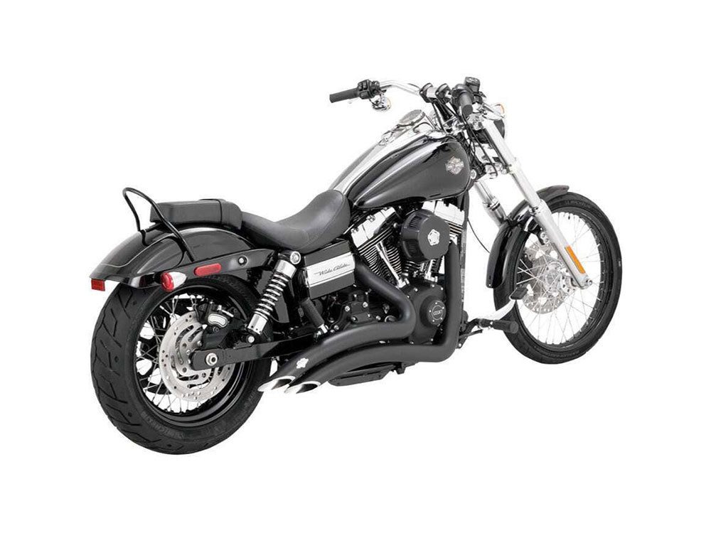 Big Radius Exhaust - Black. Fits Dyna 2006-2017 Vance and Hines - Image 2