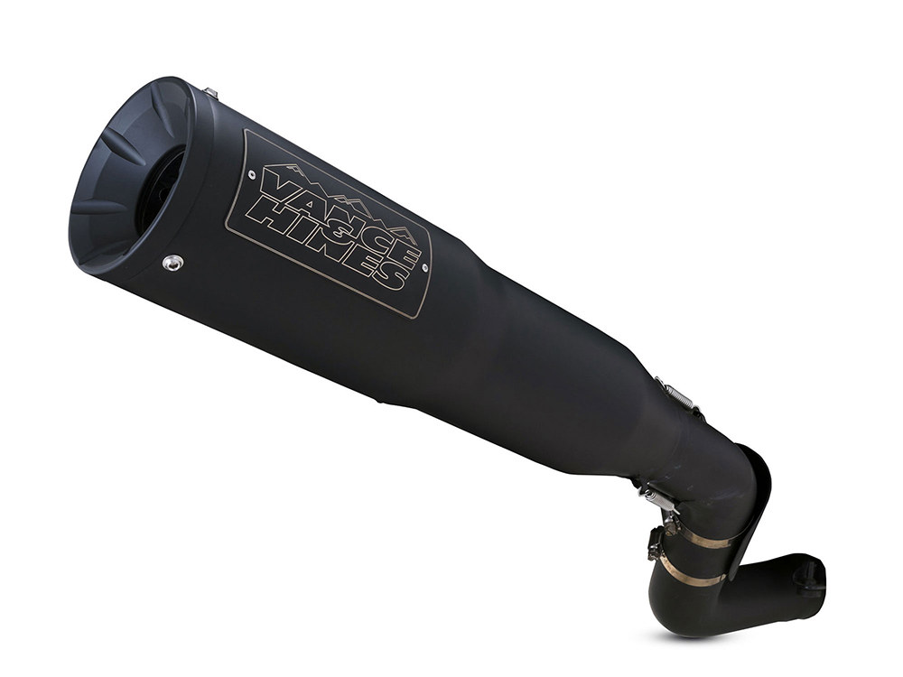 Adventure Hi-Output 450 Slip On Muffler - Black. Fits Pan America 2021up Vance and Hines - Image 3