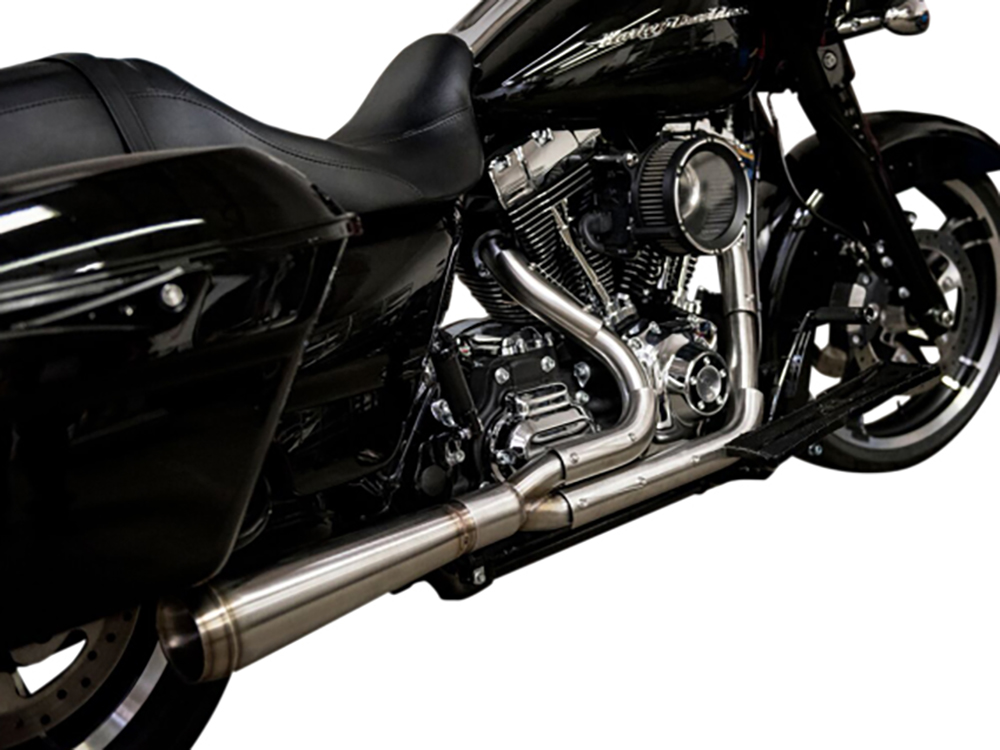Assault 2-into-1 Exhaust - Stainless Steel. Fits Touring 2007-2016. Trask Performance - Image 2