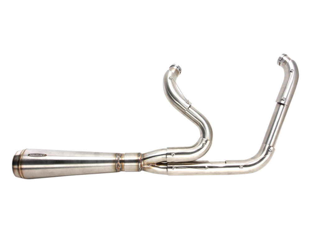 Assault 2-into-1 Exhaust - Stainless Steel. Fits Touring 2007-2016. Trask Performance