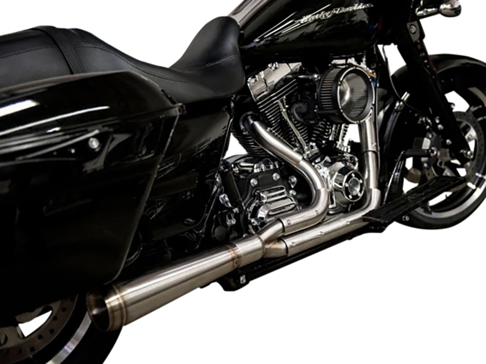 Assault 2-into-1 Exhaust - Stainless Steel. Fits Softail 2018up. Trask Performance - Image 4