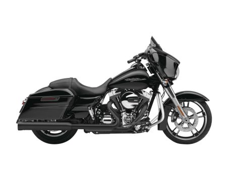 4in. Neighbor Hater Slip-On Mufflers - Black. Fits Touring 1995-2016 & Trike 2017-2020. COBRA EXHAUST