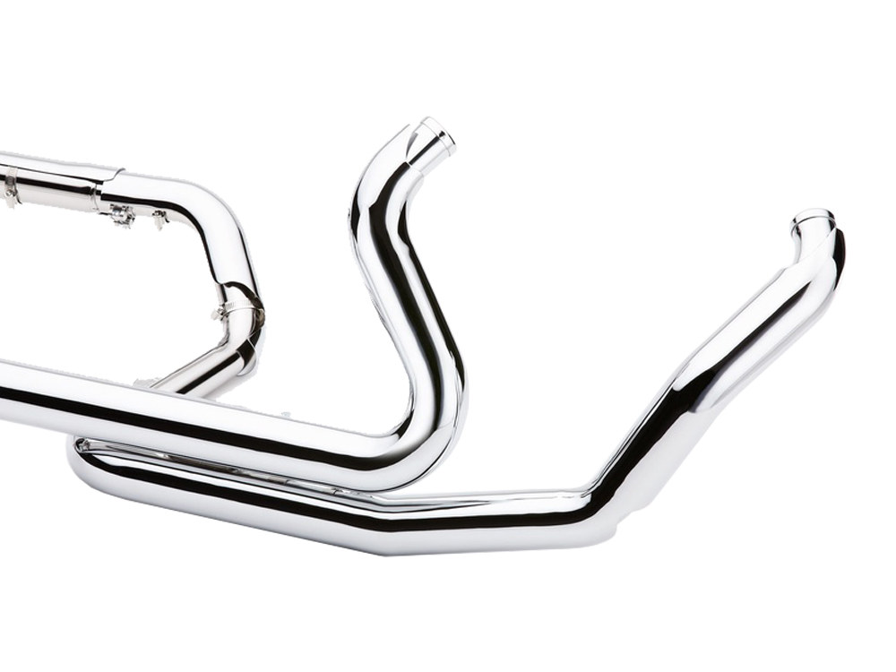 Power Port Right Side Tuck & Under Headers - Chrome. Fits Touring 2009-2016. COBRA EXHAUST