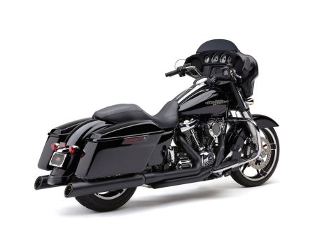 4in. 909 Uppercut Slip-On Mufflers - Black. Fits Touring 2017up. COBRA EXHAUST