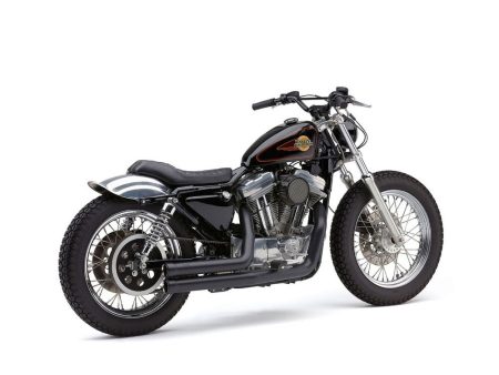 Speedster 909 Exhaust - Black. Fits Sportster 1986-2003. COBRA EXHAUST