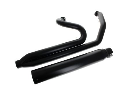 Diablo Gato Big Bore 2-into-1 Exhaust - Black. Fits Touring 2017up D&D EXHAUST