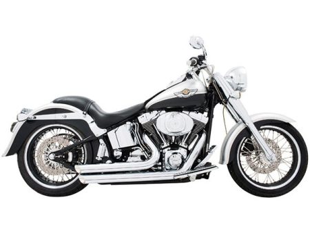 Amendment Exhaust - Chrome. Fits Softail 1986-2017. FREEDOM PERFORMANCE EXHAUST