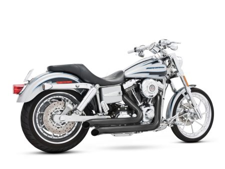 Declaration Turnouts Exhaust - Black. Fits Dyna 2006-2017. FREEDOM PERFORMANCE EXHAUST