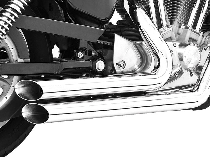Amendment Exhaust - Chrome. Fits Sportster 2004-2021 FREEDOM PERFORMANCE EXHAUST - Image 2