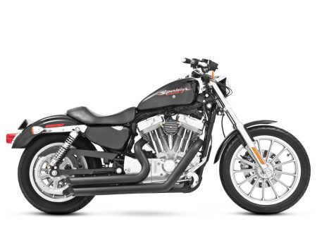 Amendment Exhaust - Black. Fits Sportster 2004-2021 FREEDOM PERFORMANCE EXHAUST