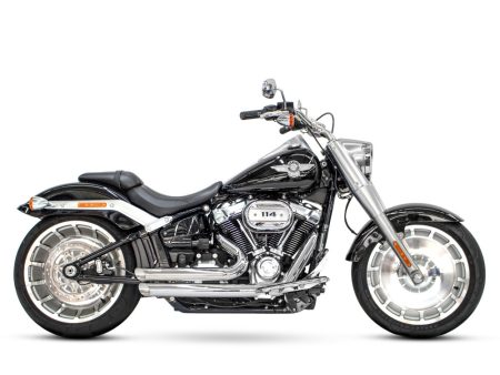 Amendment Exhaust - Chrome. Fits Softail 2018up. FREEDOM PERFORMANCE EXHAUST