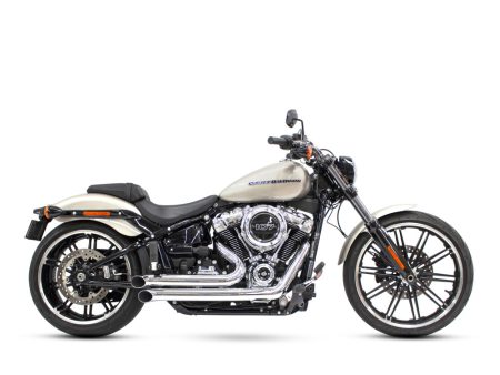 Declaration Turnouts Exhaust - Chrome. Fits Softail 2018up. FREEDOM PERFORMANCE EXHAUST
