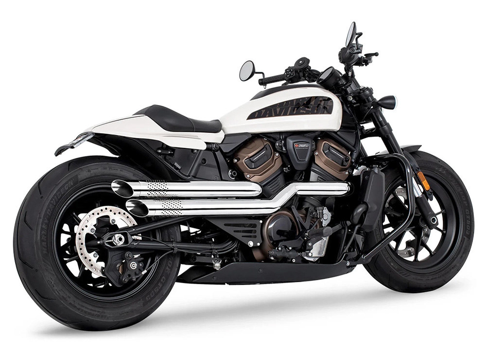 Amendment Exhaust - Chrome. Fits Sportster S 2021-2023 FREEDOM PERFORMANCE EXHAUST