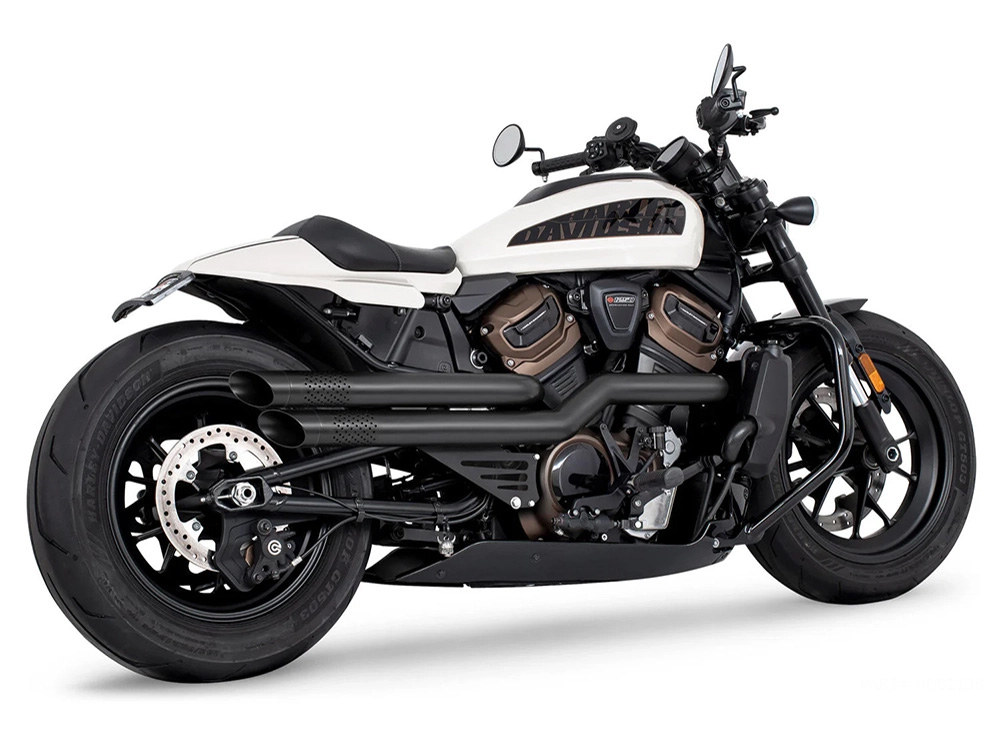Amendment Exhaust - Black. Fits Sportster S 2021-2023 FREEDOM PERFORMANCE EXHAUST