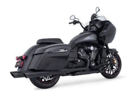 True Dual Headers - Black. Fits Indian Challenger 2020up. FREEDOM PERFORMANCE EXHAUST