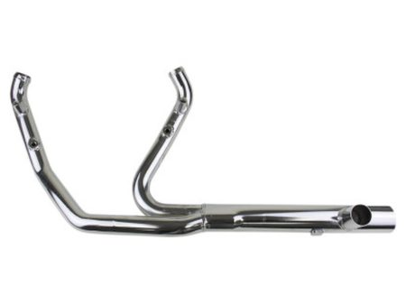 Hide-Away Performance Headers with 2.5in. Collector - Chrome. Fits Touring 2017up. Khrome Werks