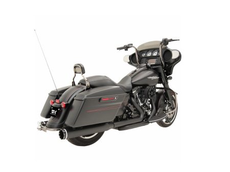Right Side Tuck & Under Headers - Black. Fits Touring 2009-2016. Khrome Werks