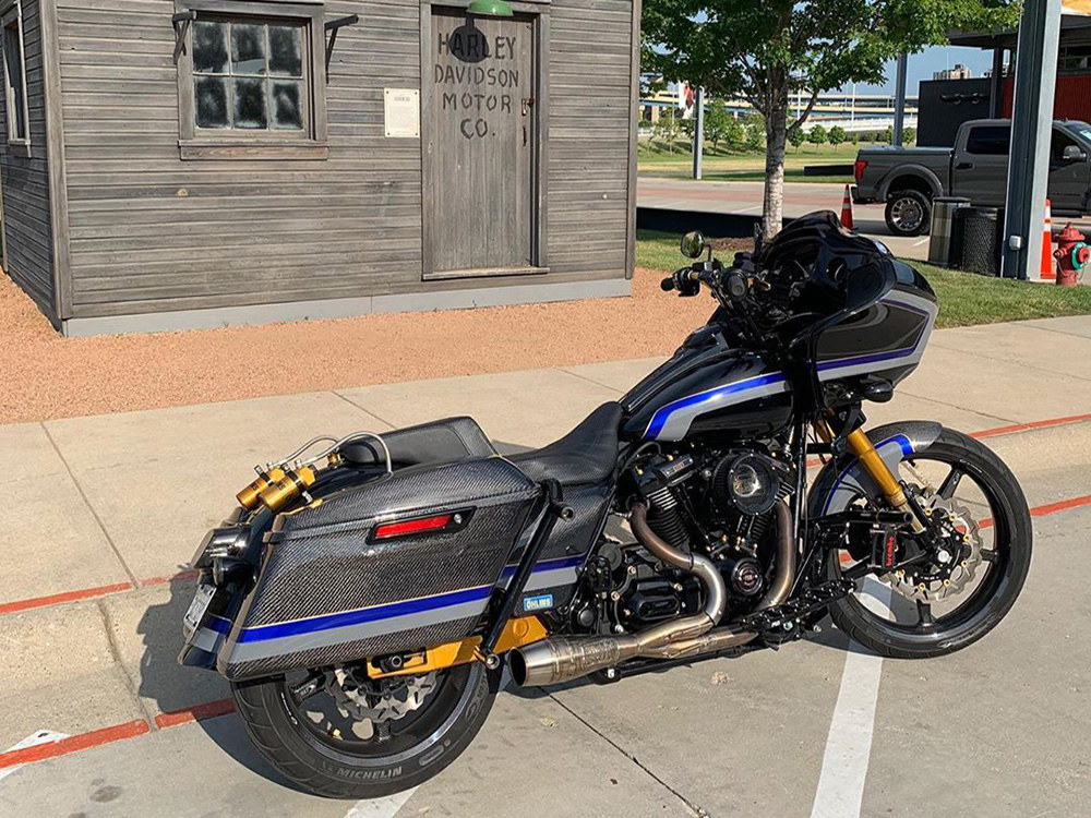 Shorty 2-into-1 Exhaust with Welded End Cap - Stainless Steel. Fits Touring 2017up. Sawicki Speed - Image 2