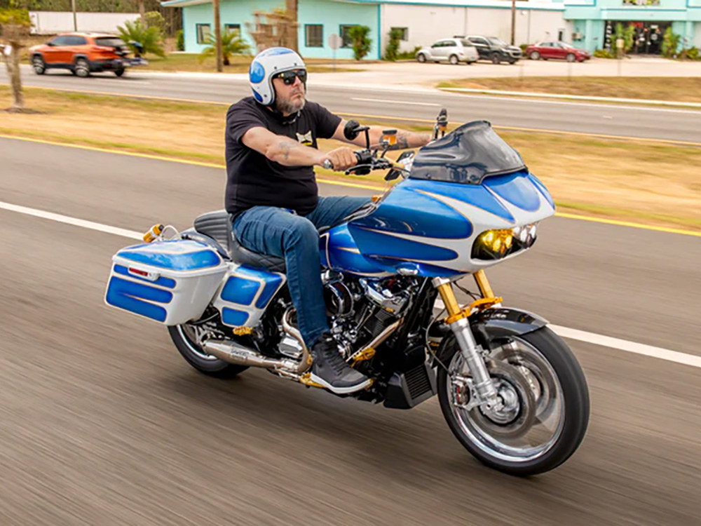 Shorty 2-into-1 Exhaust with Welded End Cap - Stainless Steel. Fits Touring 2017up. Sawicki Speed - Image 3