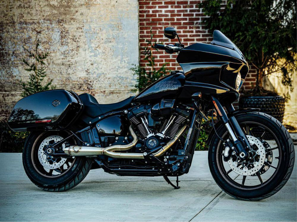 2-into-1 LaneSplitter Exhaust - Stainless Steel. Fits Softail 2018up Non-240 Rear Tyre Models. SP Concepts EXHAUST - Image 4