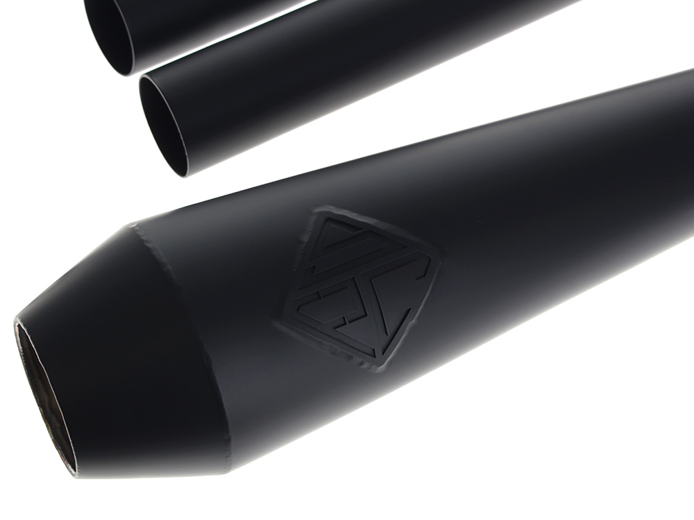 2-into-1 LaneSplitter Exhaust - Black. Fits Touring 2017up. SP Concepts EXHAUST - Image 2