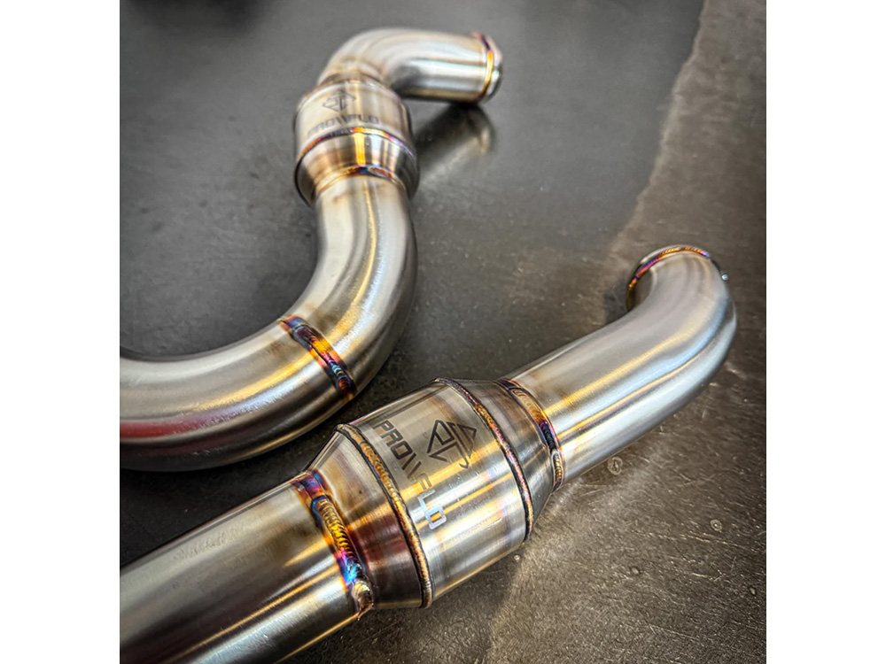 2-into-1 4.5in. Big Bore Exhaust With ProFlo Headers - Stainless Steel. Fits Touring 2017up SP Concepts EXHAUST - Image 2