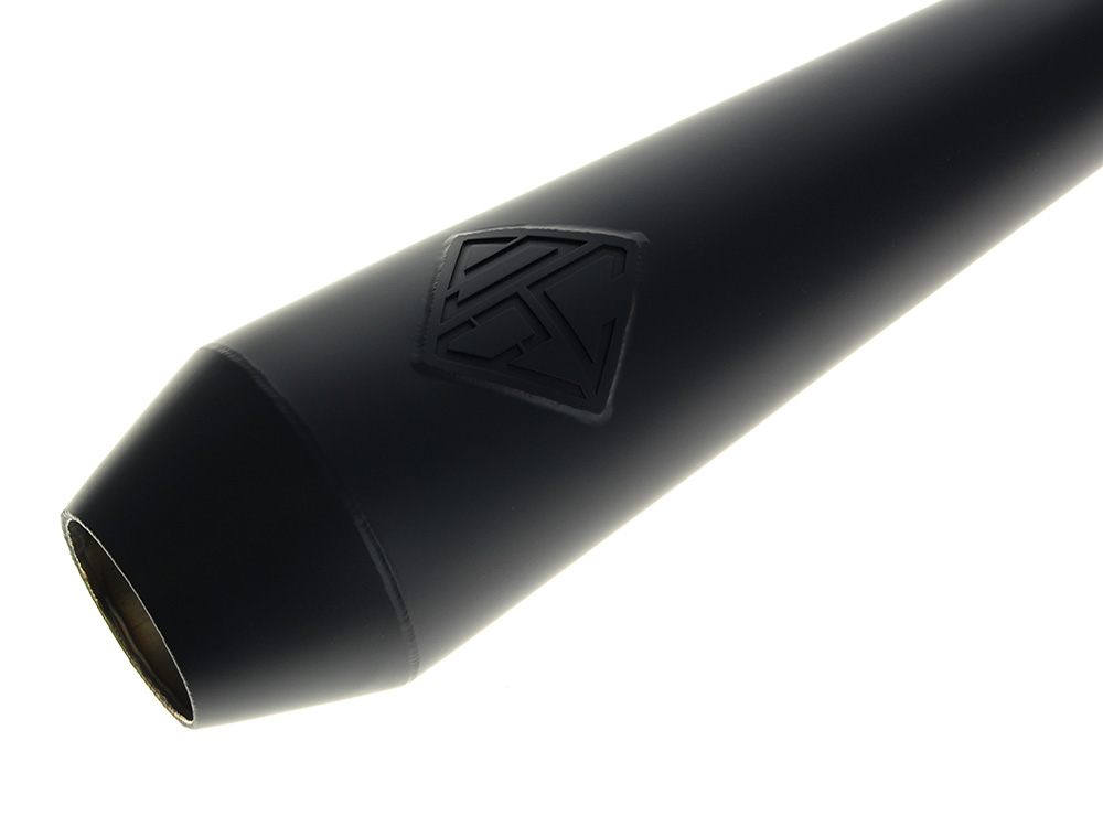 2-into-1 LaneSplitter Exhaust - Black. Fits Sportster 2014-2021 SP Concepts EXHAUST - Image 2