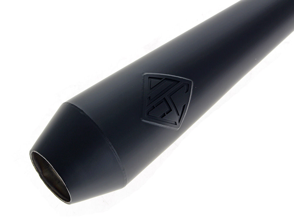 2-into-1 LaneSplitter Exhaust - Black. Fits Dyna 1999-2005 SP Concepts EXHAUST - Image 2
