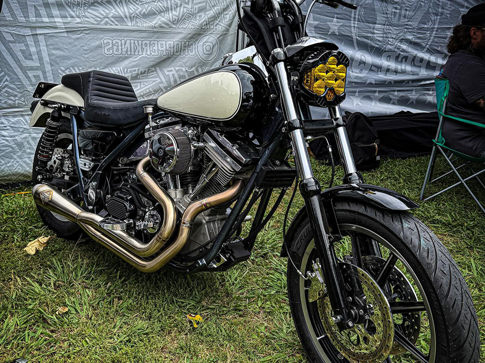 2-into-1 LaneSplitter Exhaust - Stainless Steel. Fits FXR 1987-1994 SP Concepts EXHAUST - Image 2