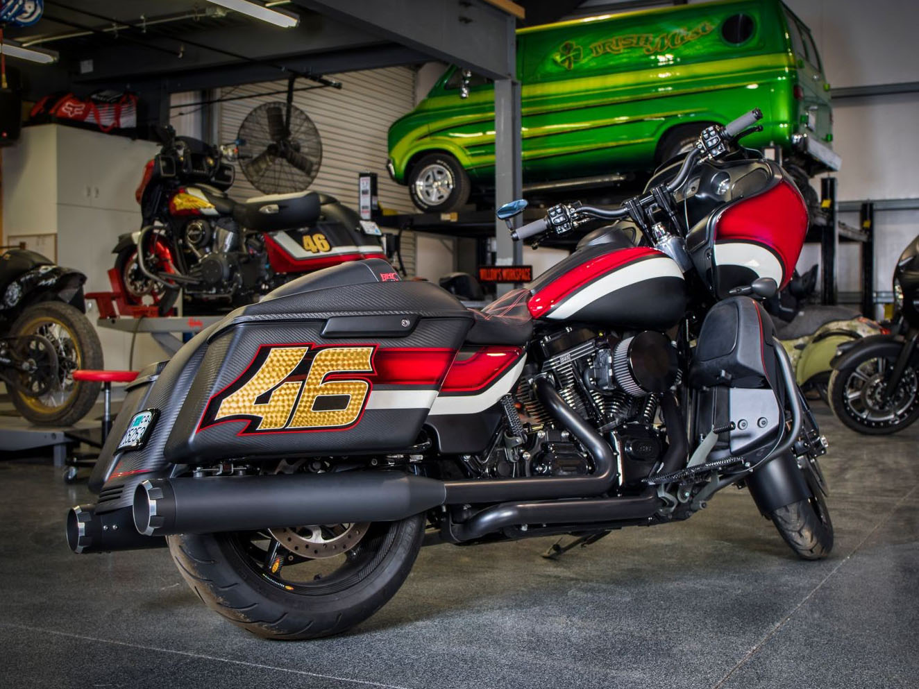 4-1/2in. Mk45 Slip-On Mufflers - Black with Black Thruster End Caps. Fits Touring 2017up. S&S - Image 3