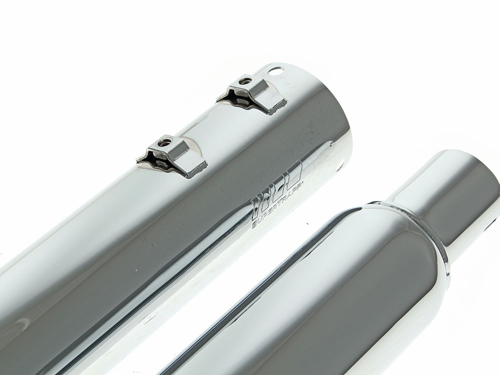 4in. Stout Slip-On Mufflers. Fits CVO Touring 2018-2022 SUPERTRAPP EXHAUST - Image 4