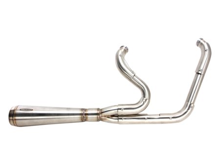 Assault 2-into-1 Exhaust - Stainless Steel. Fits Touring 2007-2016. Trask Performance