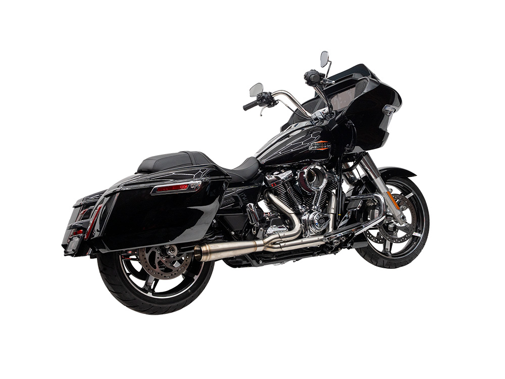 Assault 2-into-1 Exhaust - Stainless Steel. Fits Touring 2017up Trask Performance - Image 2