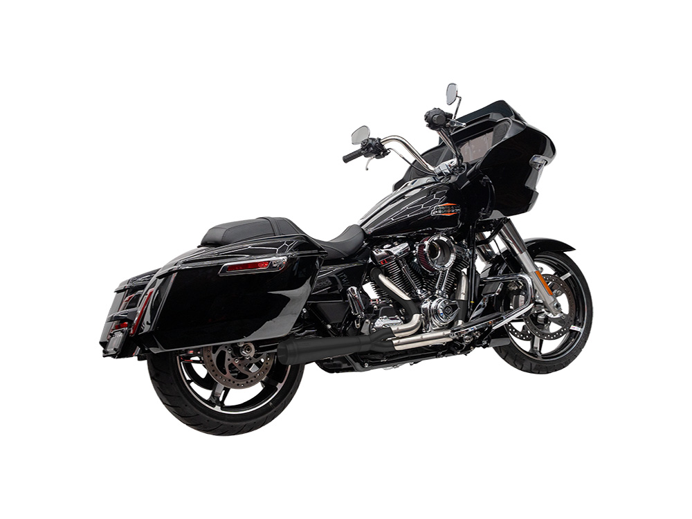 Assault 2-into-1 Exhaust - Black. Fits Touring 2017up Trask Performance - Image 2