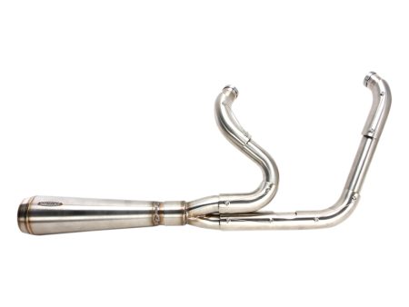 Assault 2-into-1 Exhaust - Stainless Steel. Fits Dyna 2006-2017. Trask Performance