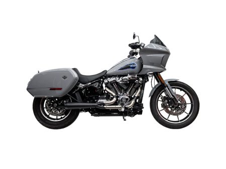 Assault 2-into-1 Exhaust - Black. Fits Heritage Classic and Low Rider ST 2025up Trask Performance