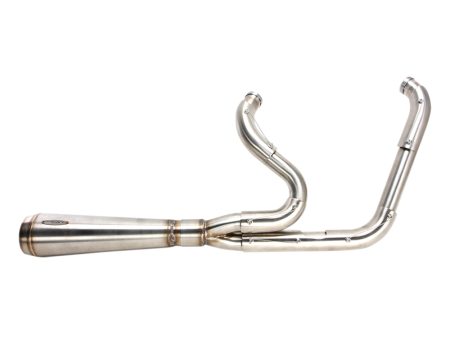 Assault 2-into-1 Exhaust - Stainless Steel. Fits Softail 2007-2017 Trask Performance