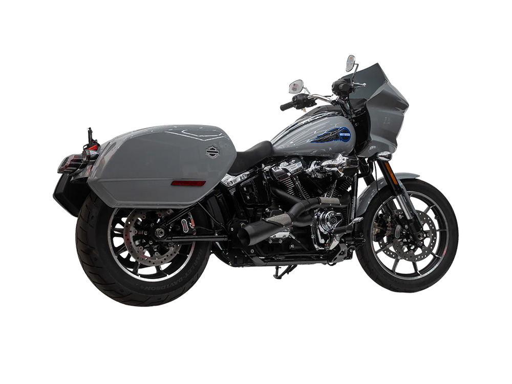 Big Sexy Performance 2-into-1 Exhaust - Black. Fits Softail 2018up. Trask Performance - Image 2