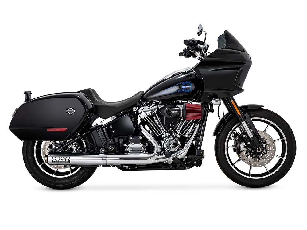 4in. Supersport Slip-On Muffler - Chrome. Fits Softail Street Bob, Low Rider S, Low Rider ST & Heritage 2025up Vance and Hines - Image 2
