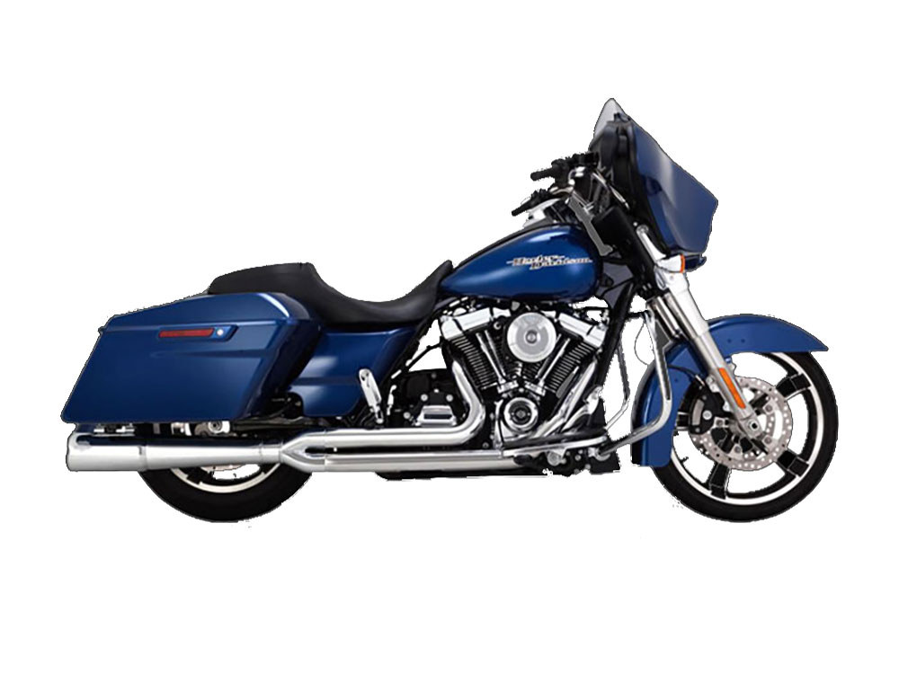 Pro Pipe 2-into-1 Exhaust - Chrome. Fits Touring 2017up Vance and Hines - Image 2