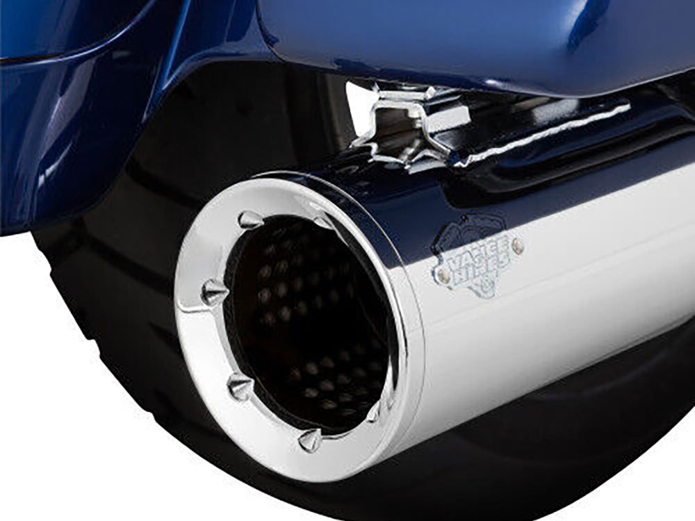 Pro Pipe 2-into-1 Exhaust - Chrome. Fits Touring 2017up Vance and Hines - Image 3