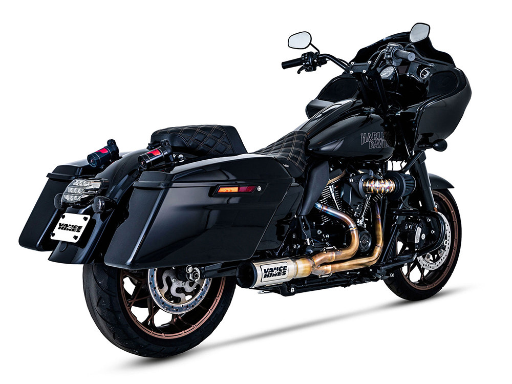 Hi-Output RR - Stainless Steel. Fits Touring 2017up Vance and Hines - Image 2
