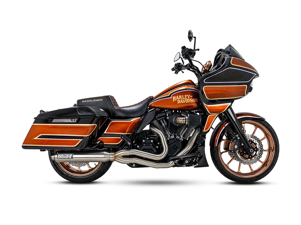 Supersport 2-into-1 Exhaust - Stainless Steel. Fits Touring 2017up Vance and Hines - Image 2