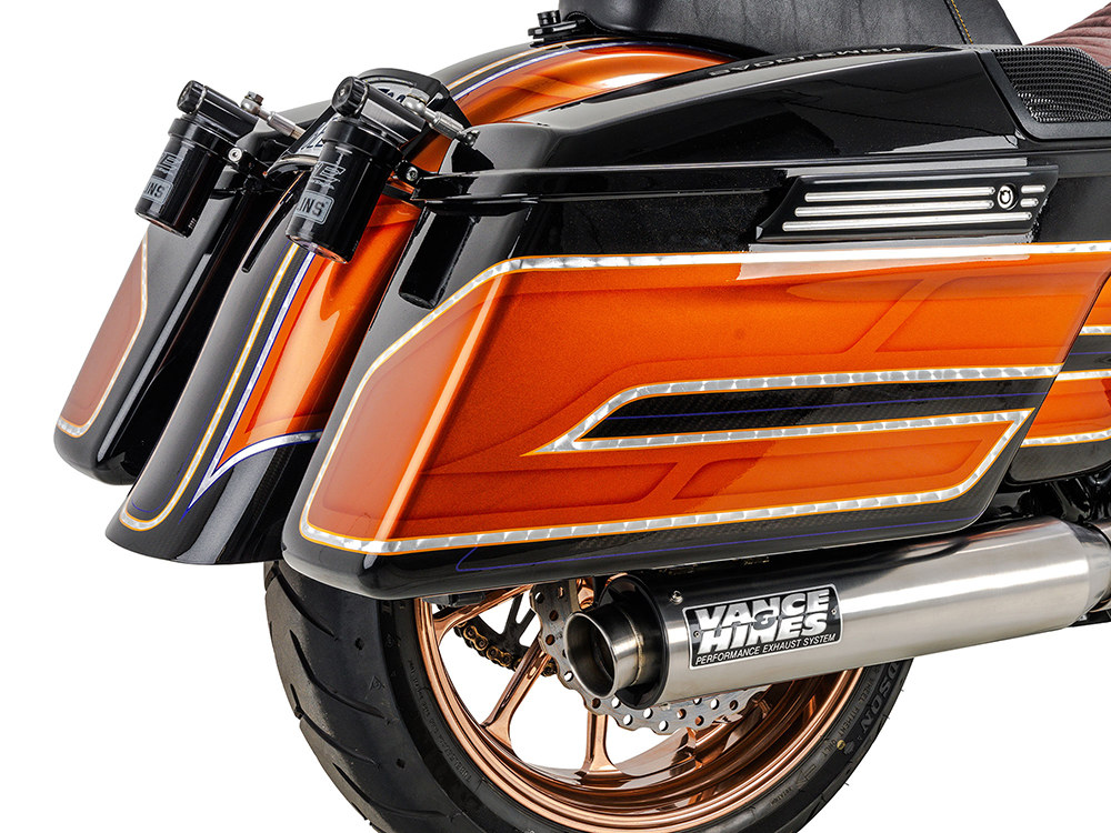 Supersport 2-into-1 Exhaust - Stainless Steel. Fits Touring 2017up Vance and Hines - Image 3
