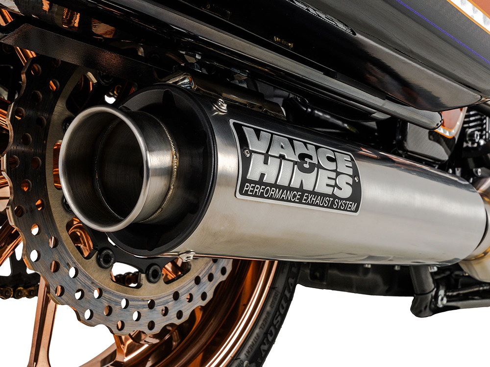 Supersport 2-into-1 Exhaust - Stainless Steel. Fits Touring 2017up Vance and Hines - Image 4