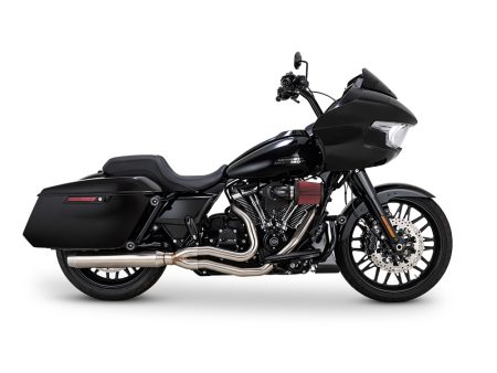 Gaslighter 2-into-1 Exhaust - Stainless Steel. Fits Touring 2017up Vance and Hines